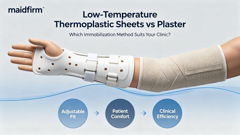 Low-Temperature Thermoplastic Sheets vs Plaster Casts: Full Clinical Comparison